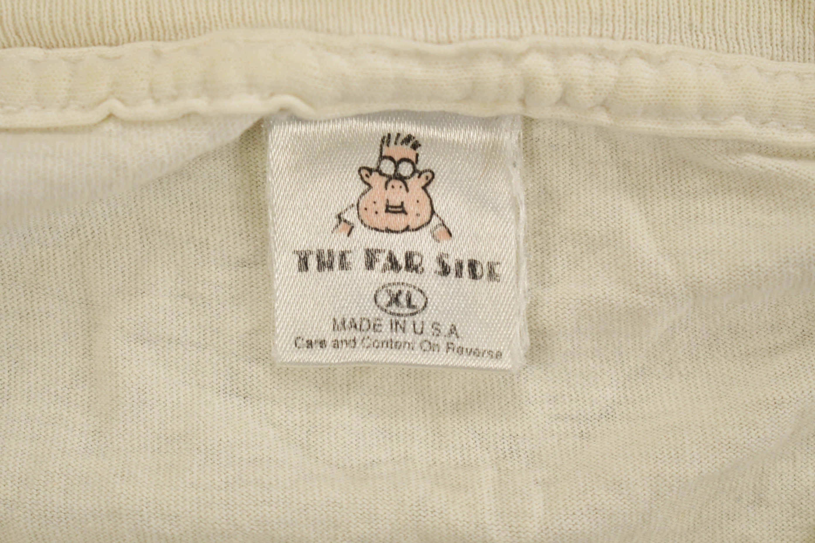 Vintage 1989 The Far Side Christmas Graphic T-Shirt