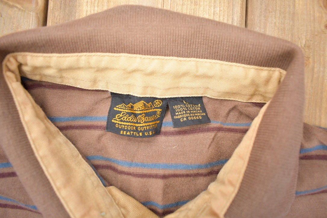 Vintage 1990s Eddie Bauer Button Up Shirt
