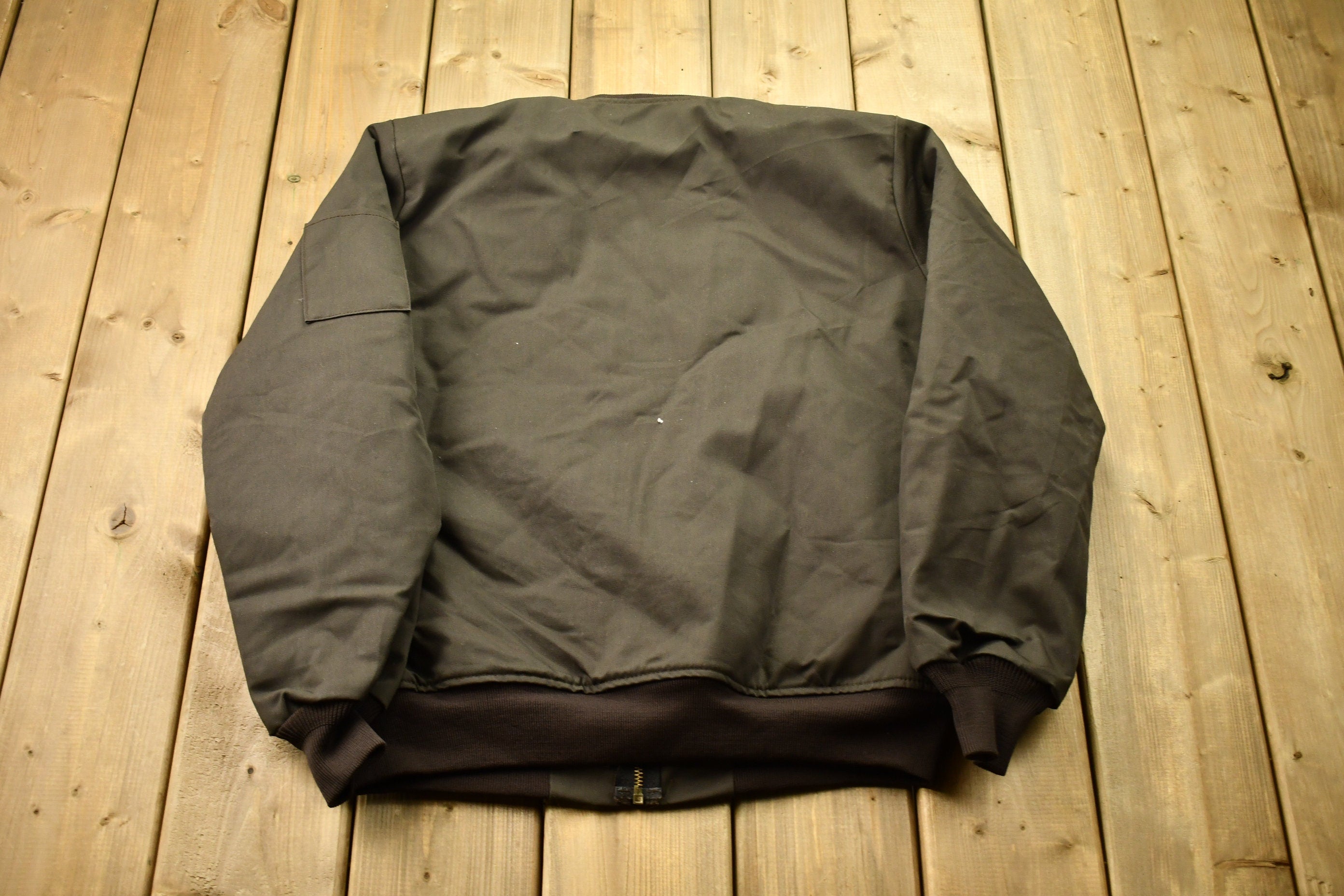 Vintage 1990s Video Master Inc Bomber Jacket