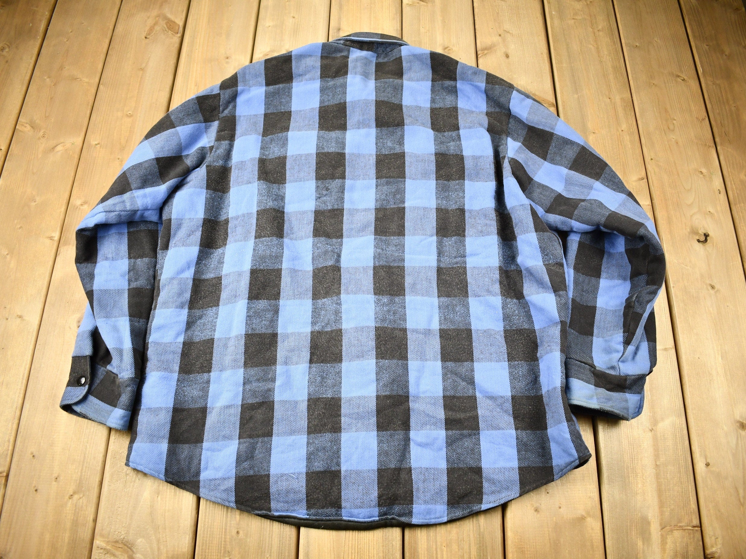 Vintage 1990s Frostproof Heavyweight Insulated Button Up Shirt