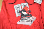 Vintage Deadstock Y2K Hard Knocks Embroidered Hoodie Size L