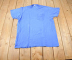 Vintage 1990s Fruit Of The Loom Blank Pocket Single Stitch T-Shirt Made In USA