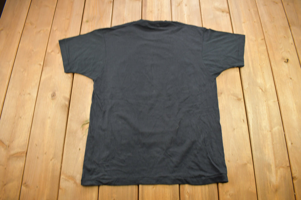 Vintage 1987 Harley Davidson Softail Graphic 3D Emblem T-Shirt