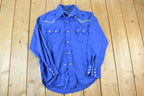 Vintage 1970s Cowboy Button Up Shirt