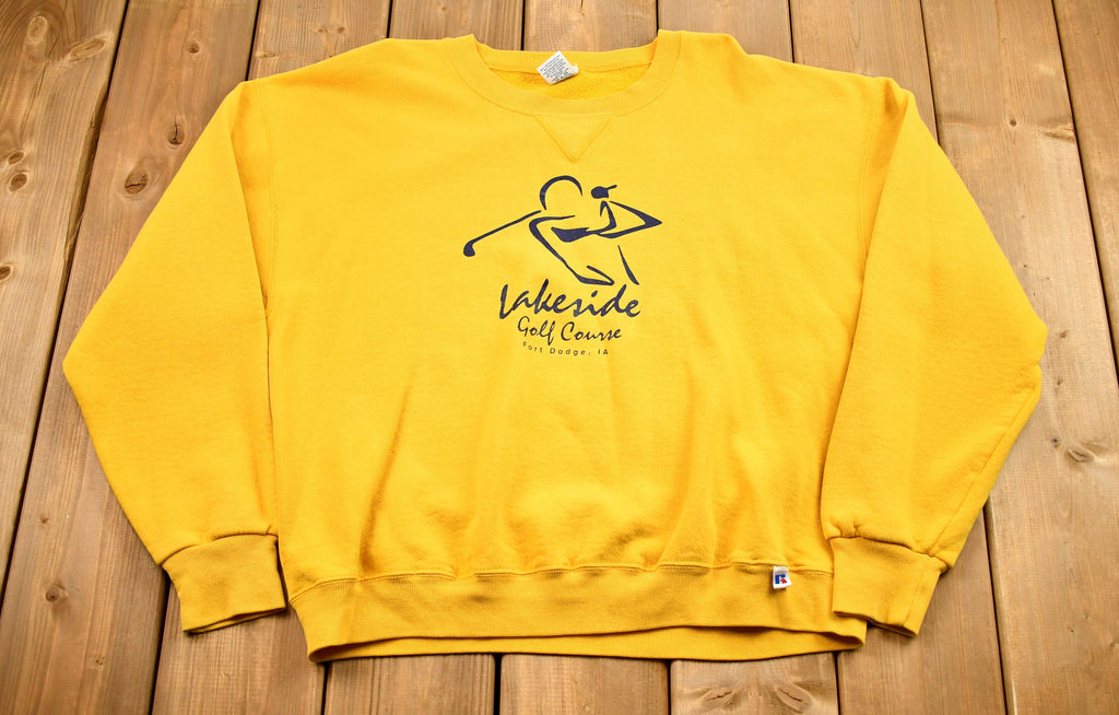 Vintage 1990s Lakeside Golf Course Russell Athletics Crewneck