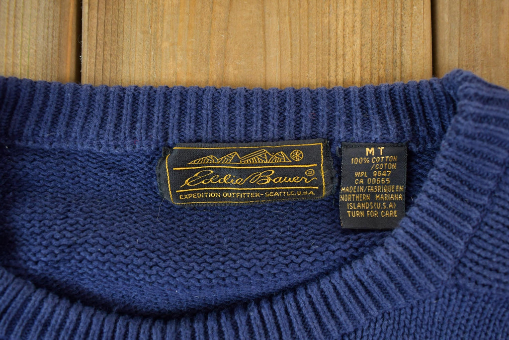 Vintage 1990s Eddie Bauer Knit Crewneck Sweater
