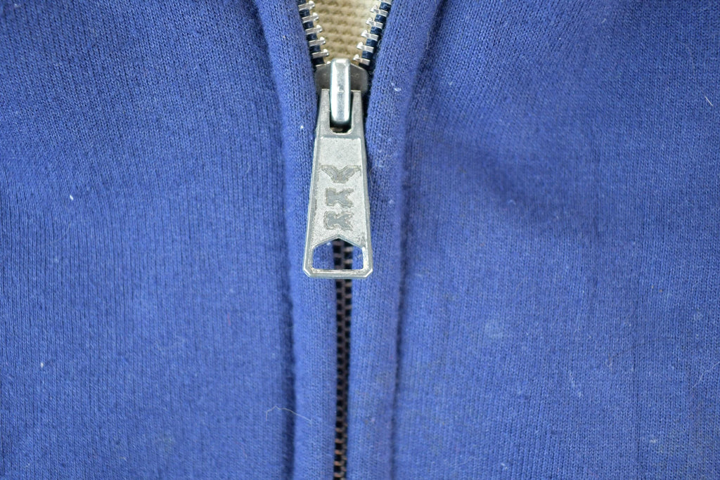 Vintage Distressed Carhartt Full Zip Fleece Lined Hoodie Sweatshirt Vest