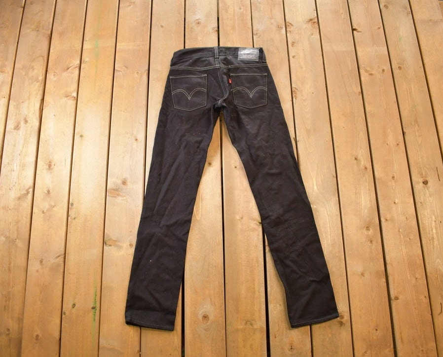 Vintage 1990s Levi's 511 Black Jeans Size 29x32