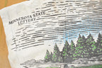 Vintage 1990s Loon All Over Print Nature Distressed T-Shirt Men's XL