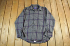Vintage 1990s Pendleton Wool Flannel Shirt Men's Large