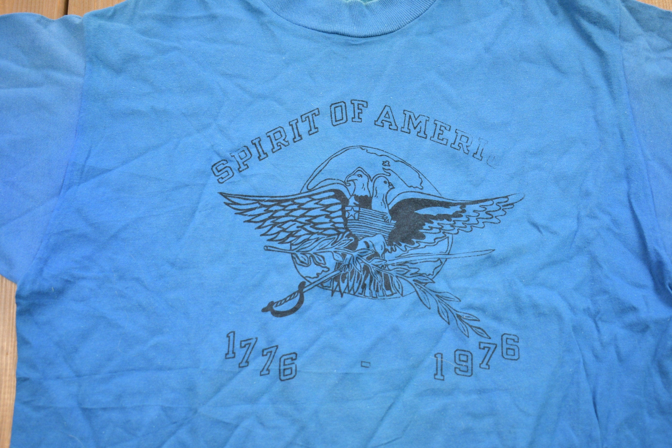 Vintage 1990s Spirit Of America Graphic T-Shirt