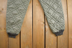Vintage 1990s Green Insulated Snow Pants Size M