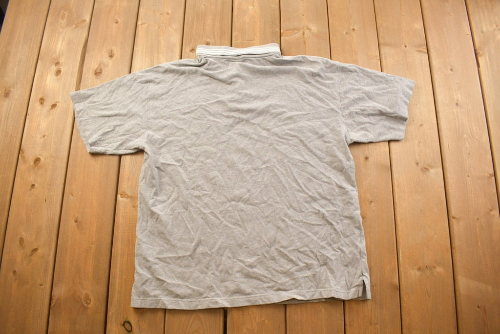 Vintage 1990s Daffy Duck "Out Of Control" Cartoon Collard T-Shirt