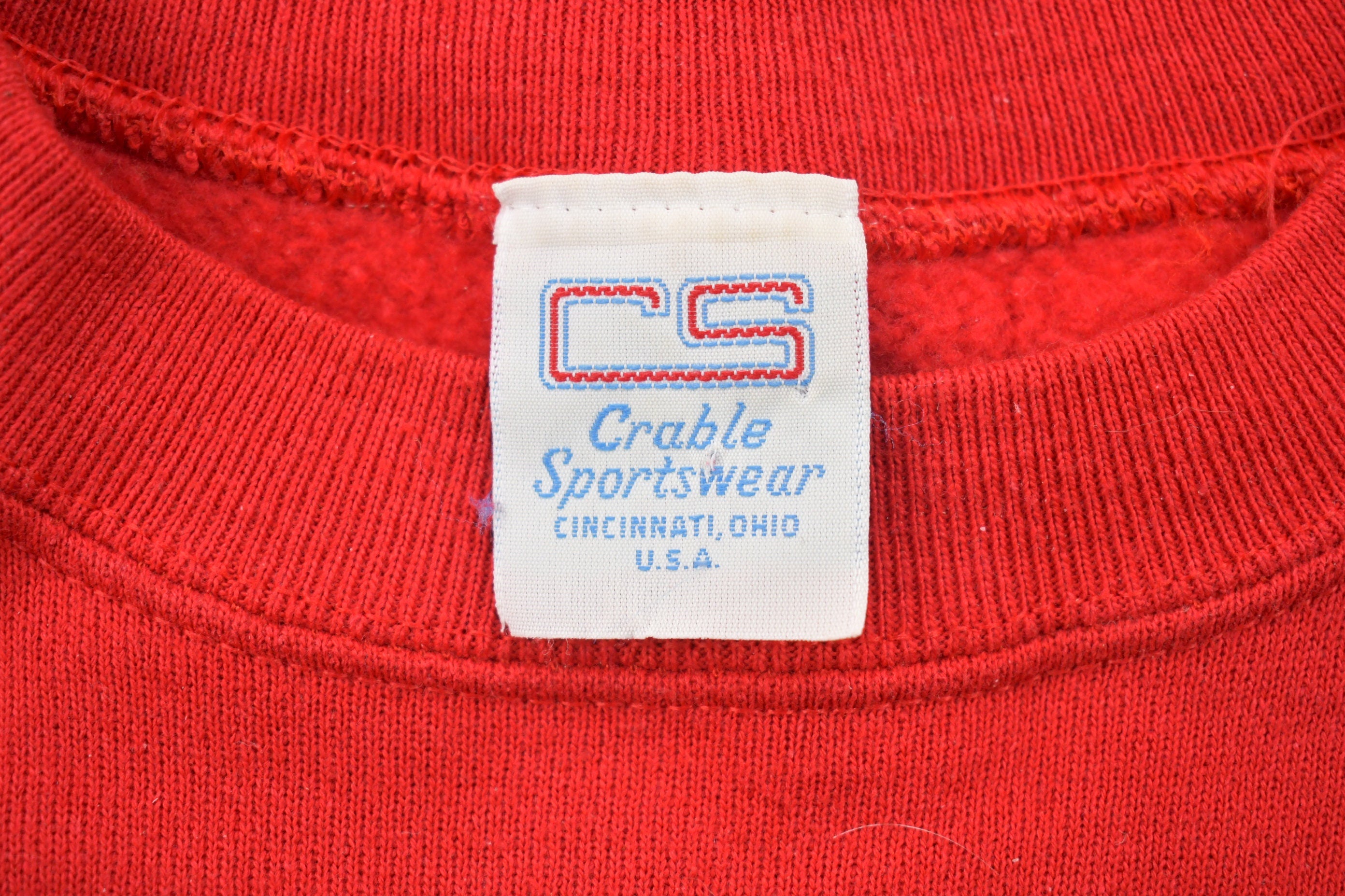 Vintage 1990s Crable Sportswear Youngstown State University Penguins Collegiate Crewneck