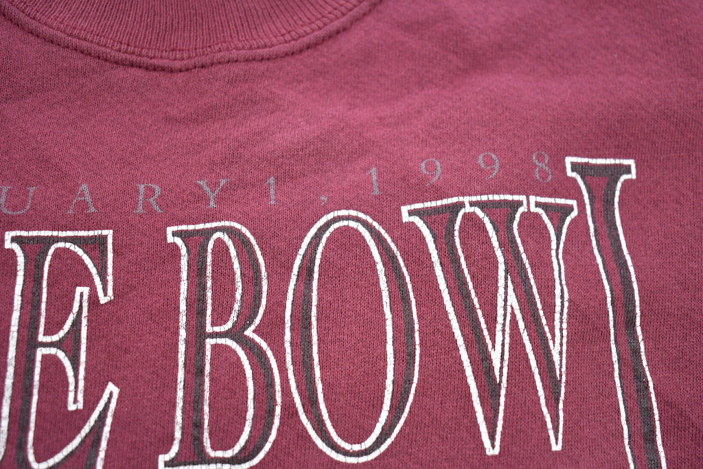 Vintage 1998 Cougars Rose Bowl University Of Washington State Collegiate Crewneck