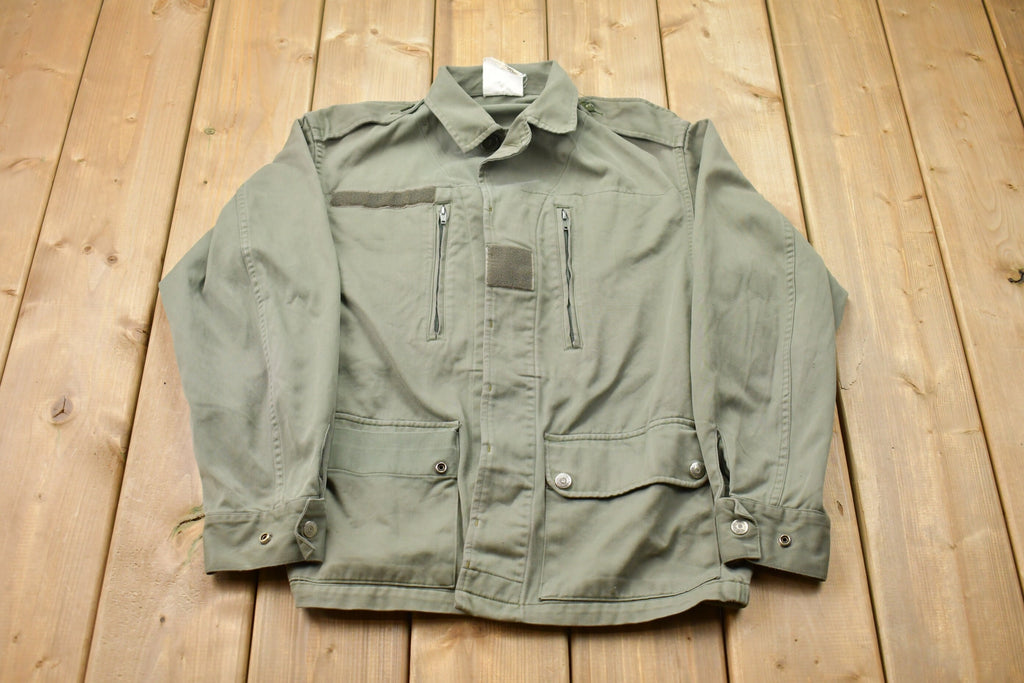 Vintage 1986 Soul Sister Afro Print Paris Military Jacket