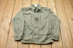 Vintage 1986 Soul Sister Afro Print Paris Military Jacket