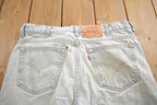 Vintage 1990s Levi's 550 Relaxed Fit Jeans Made In Canada Size 36x32