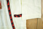 True Vintage 1960s Deadstock Helen Sue Psychedelic Knit Acrylic Cardigan Sweater Women's Medium