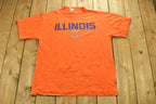 Vintage 1990s University of Illinois Fighting Illini Collegiate T-Shirt