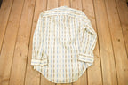 Vintage 1980s Damon Silcron Abstract Button Up Shirt