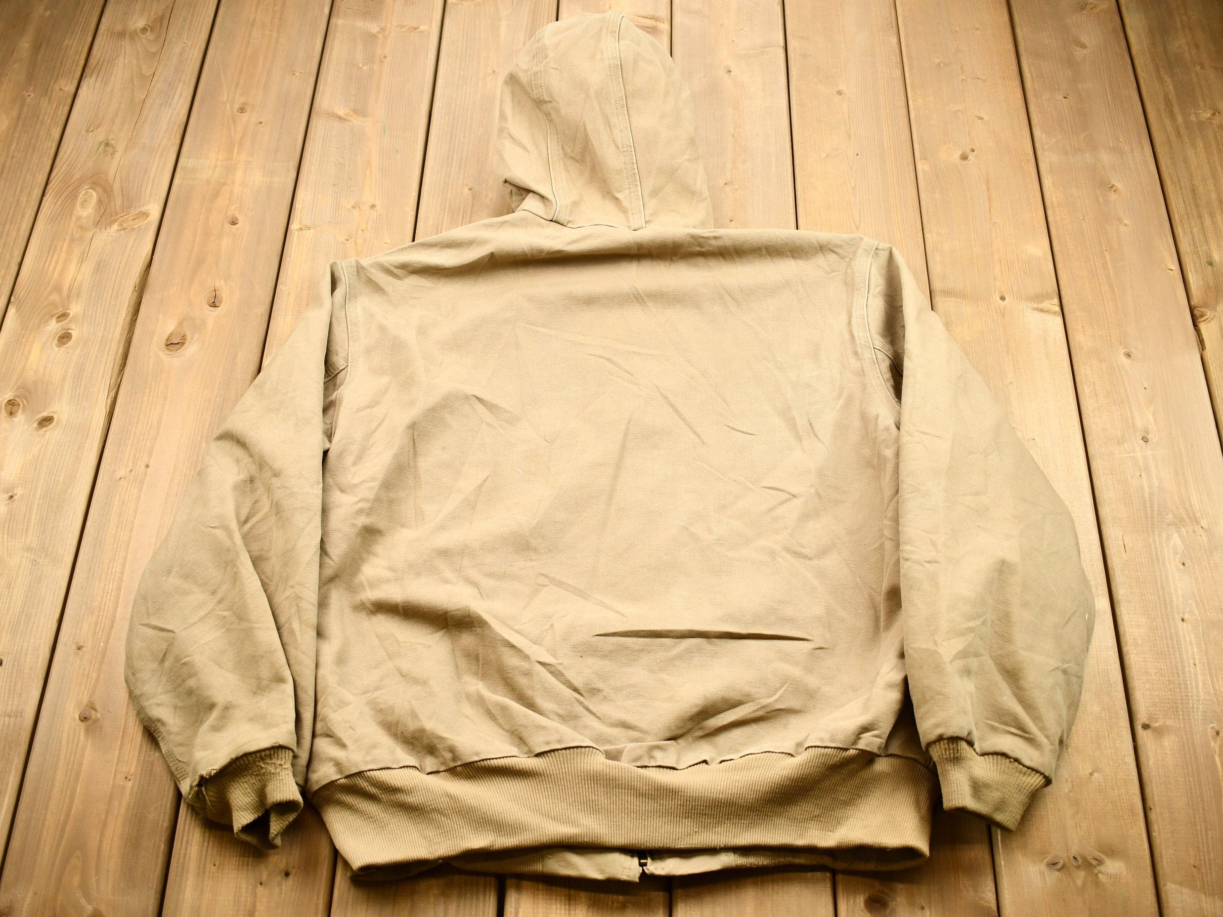 Vintage 1990s Carhartt Hooded Work Jacket