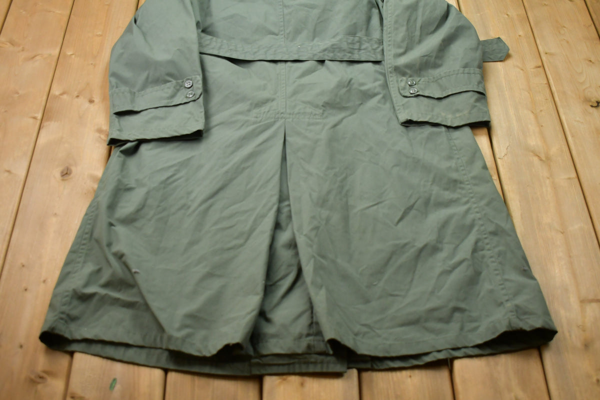 Vintage 1960s Overcoat Rain Jacket