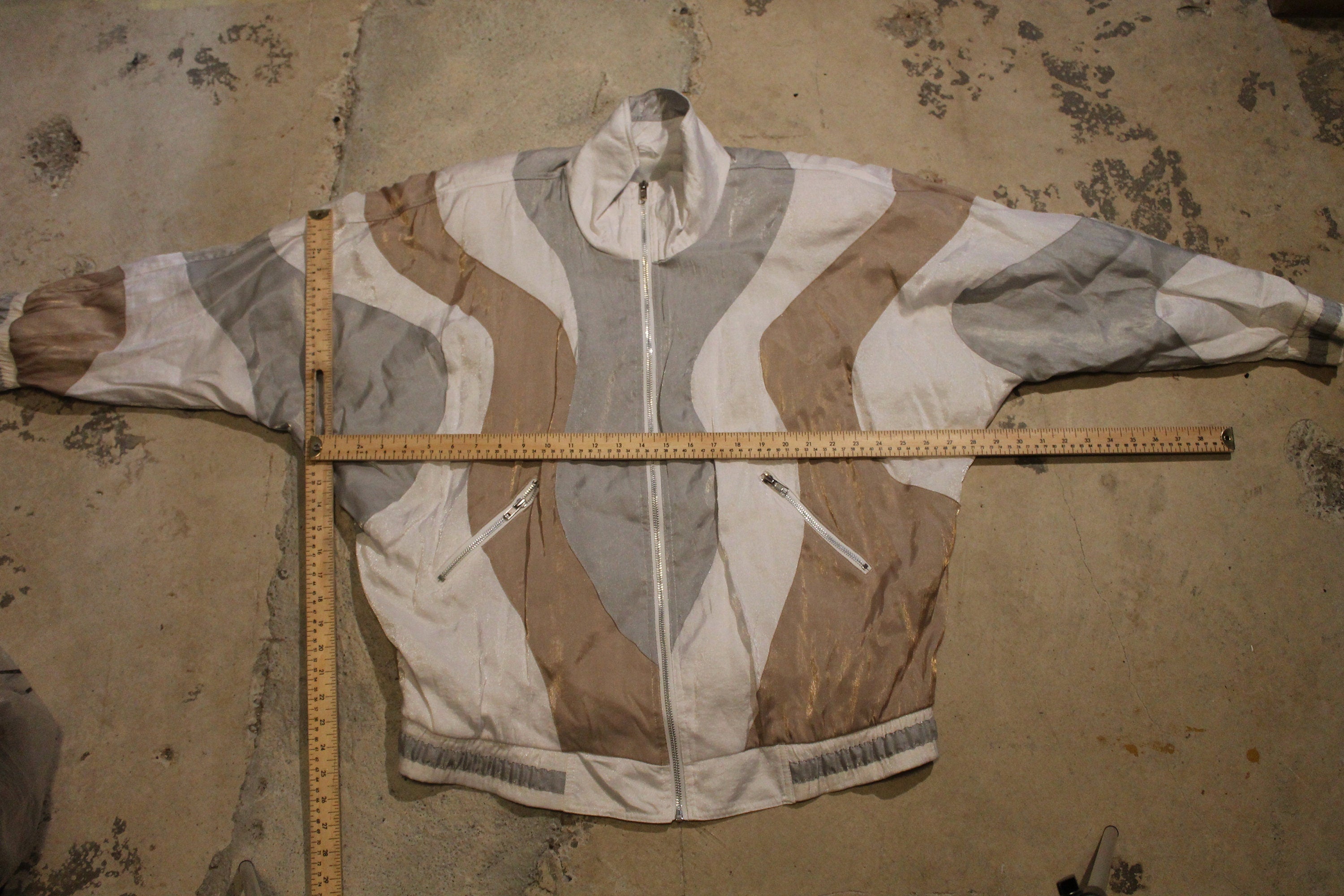 Vintage 1990s Color Block Windbreaker