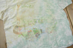 Vintage 1990s Rainforest Preserve Paradise Single Stitch Graphic Tie Dye T-Shirt Made In USA