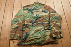 Vintage Military Button Up Shirt