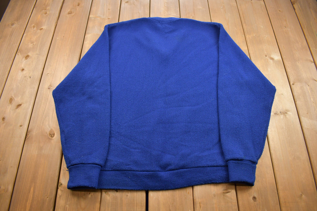 Vintage 1990s IZOD V-Neck Acrylic Sweatshirt