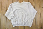 Vintage 1990s Nolan Ryan Texas Rangers MLB Crewneck Sweatshirt / Made In USA / Baseball / Sportswear / Americana