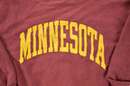 Vintage 1990s Minnesota Champion Reverse Weave Crewneck Sweatshirt Men's L / Heavyweight / 90s Champion