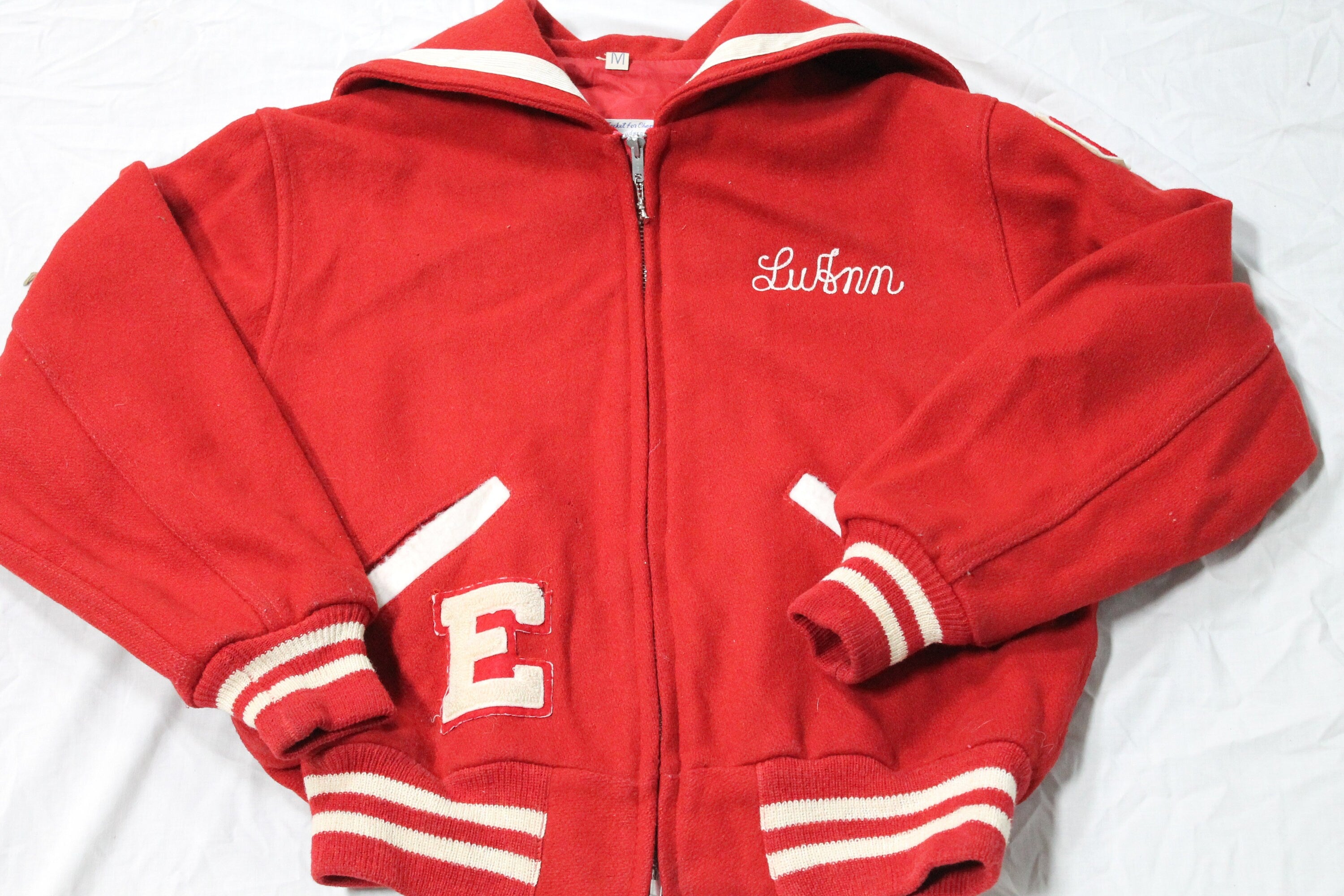 Vintage 1981 Elks Butwin Varsity Bomber