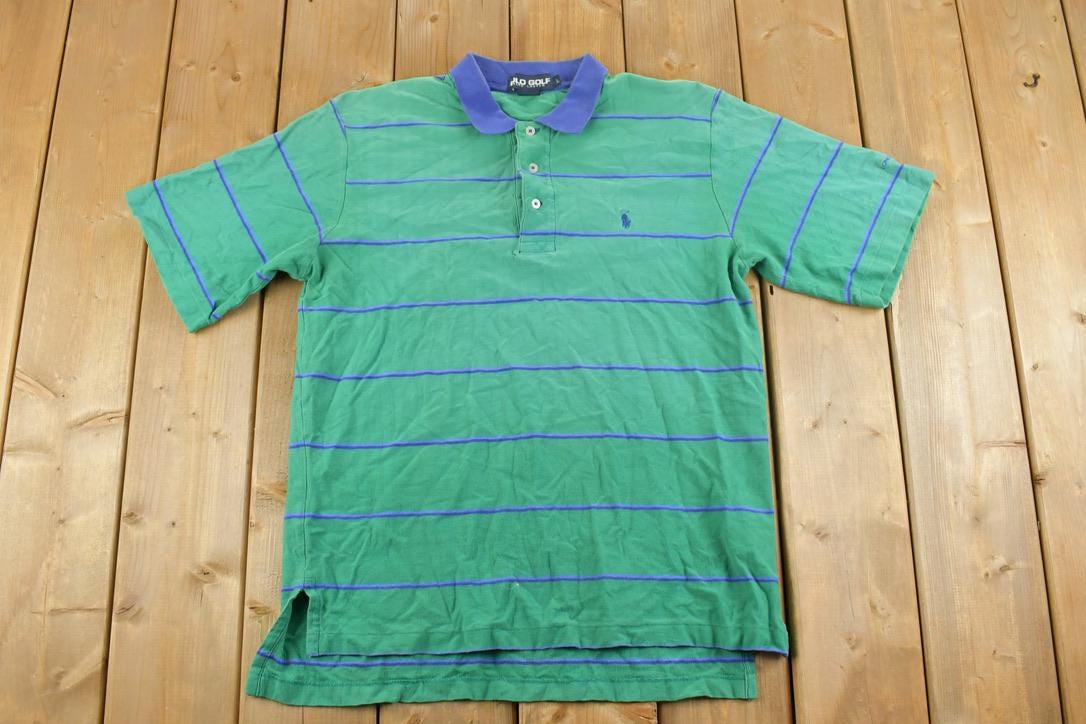 Vintage 1990s Ralph Lauren Polo Golf Button Up T-Shirt