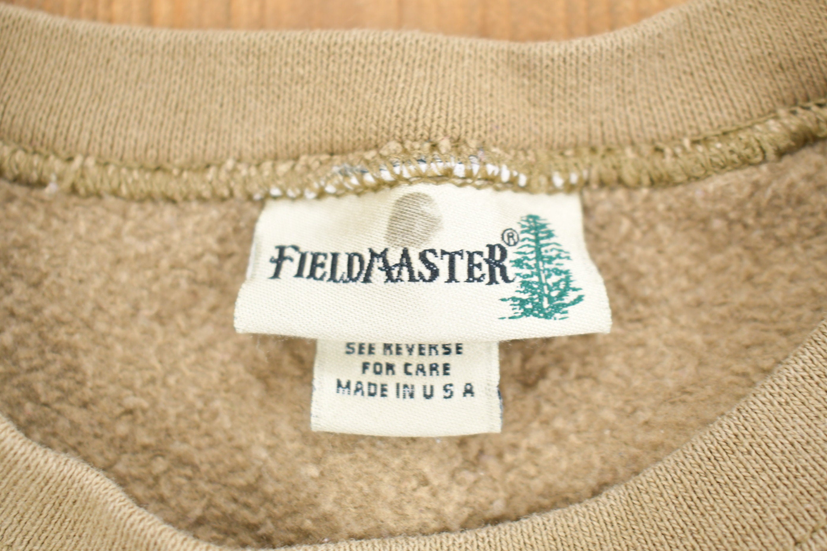 Vintage 1990s National Woodland Deer Graphic Crewneck Sweater