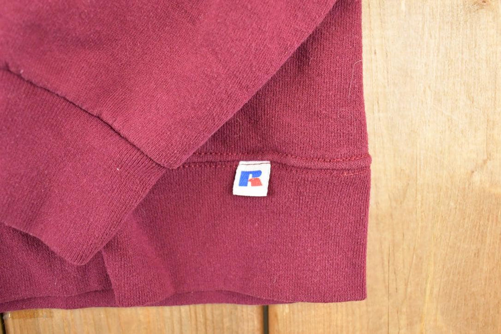 Vintage 1990s Russell Minnesota Embroidered University Crewneck Sweater Womens XL