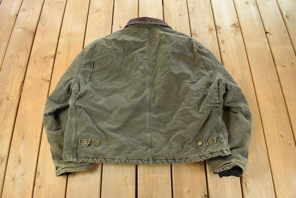 Vintage 1990s Carhartt Traditional Work Jacket Men's 2XL