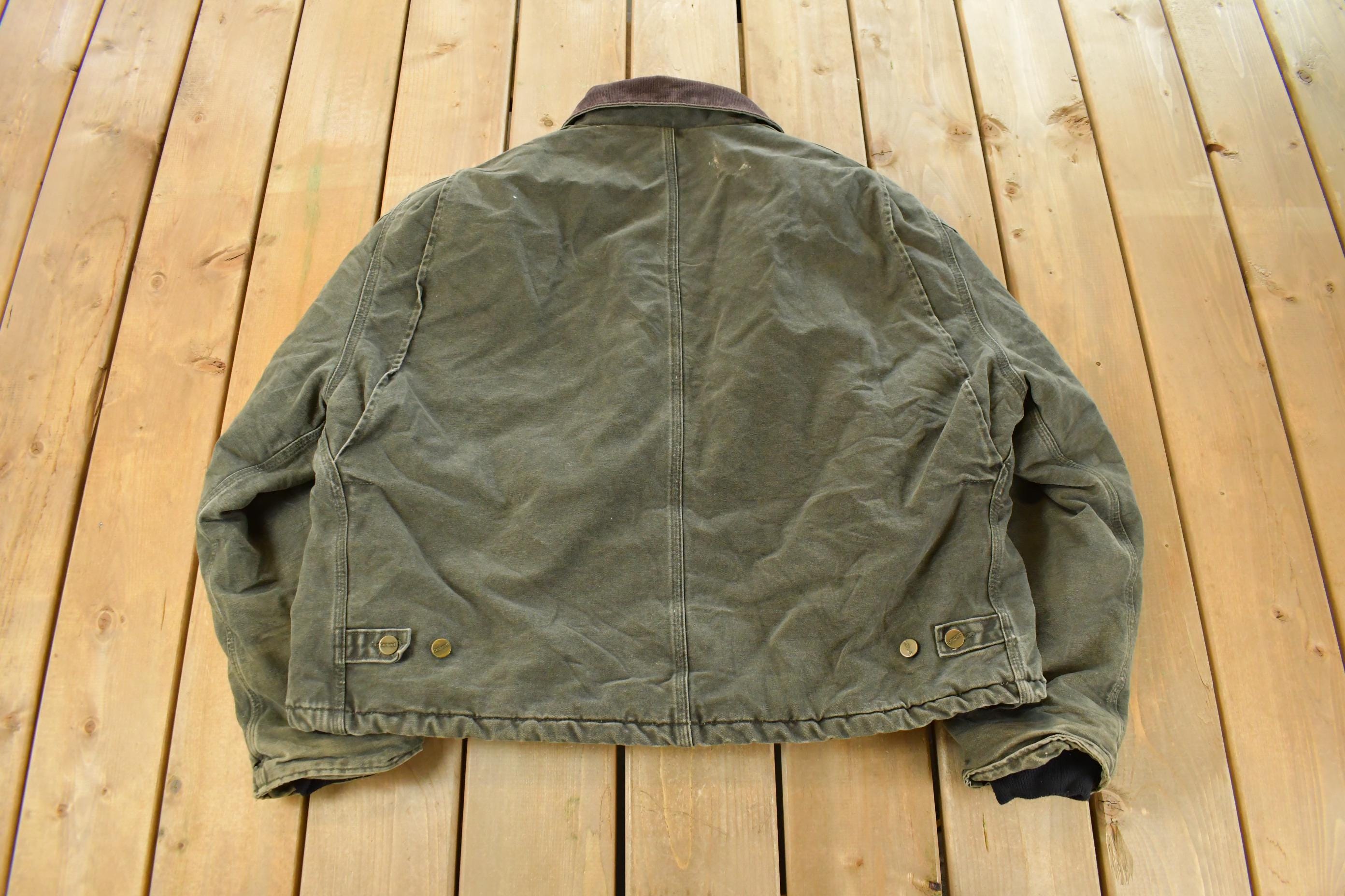 Vintage 1990s Carhartt Traditional Work Jacket Men's 2XL