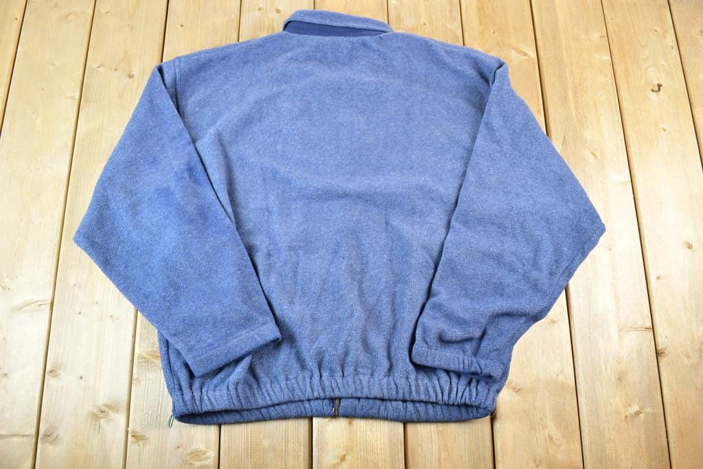 Vintage 1990s Van Heusen Denim Classics Fleece Outdoorsman Sweater