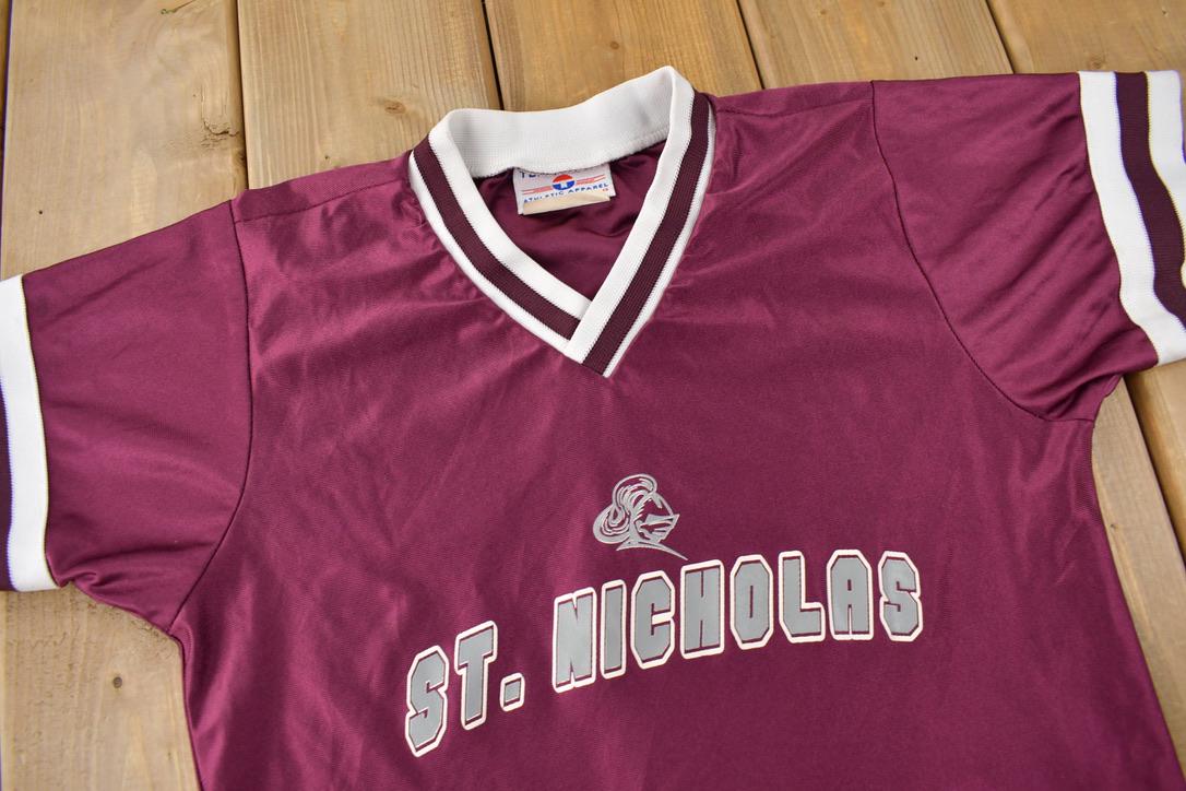 Vintage 1990s St Nicholas Bishop Youth Jersey