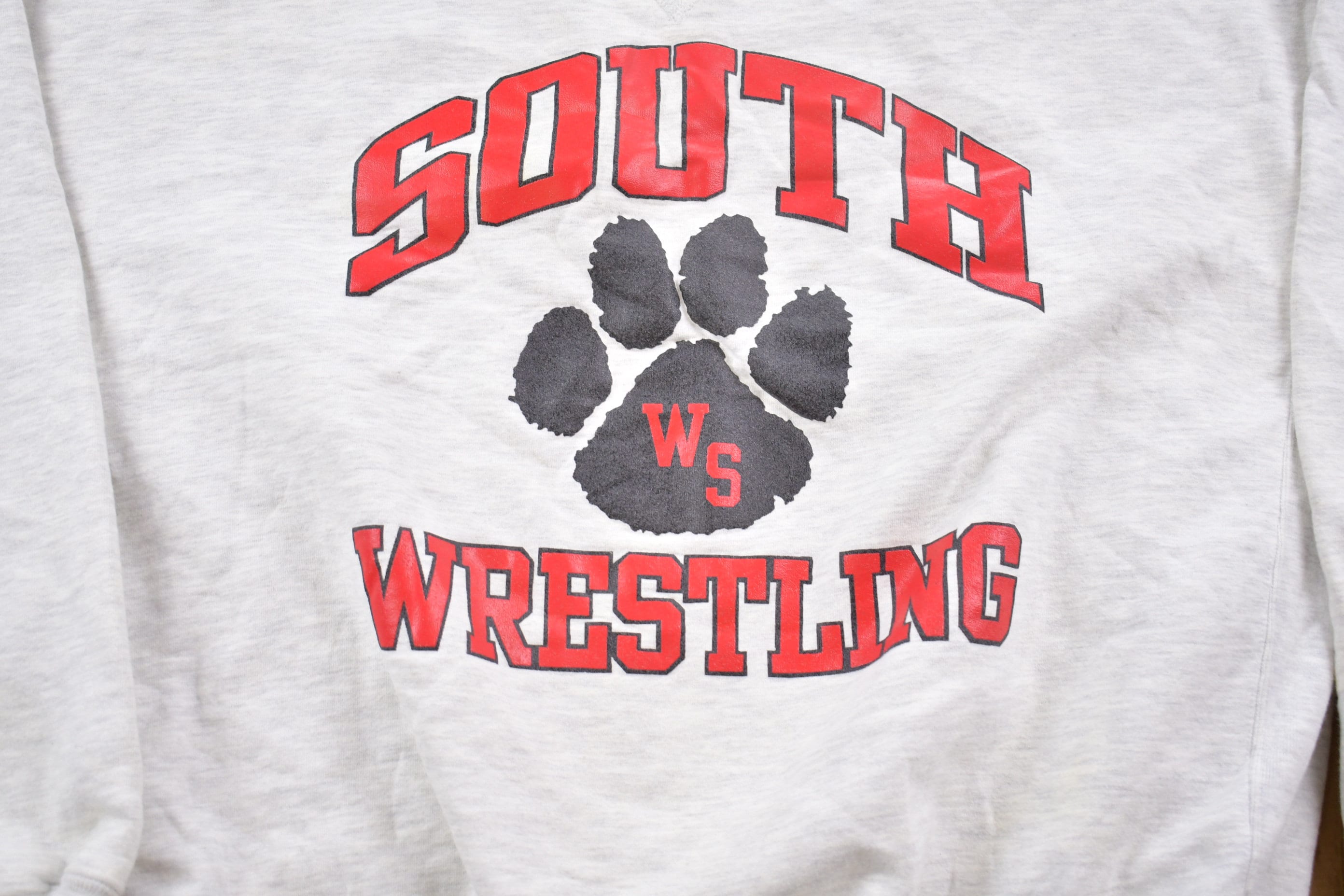 Vintage 1990s Russell Athletic South Wrestling Sweatshirt
