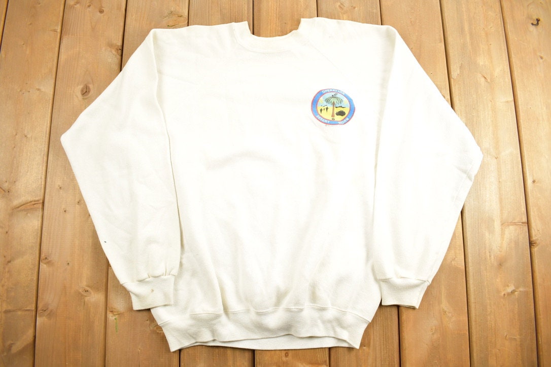 Vintage 1990s Operation Desert Storm Crewneck Sweatshirt