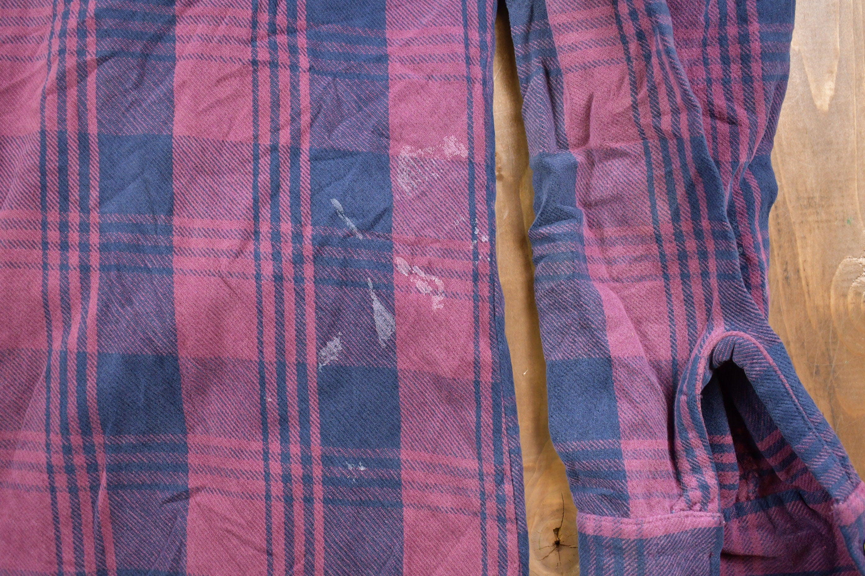 Vintage 1990s Codet Plaid Button Up Shirt