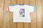 Vintage 1980s Kaickets Tennis Player Graphic T Shirt