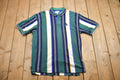 Vintage 1990s Izod Striped Collared Shirt