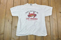 Vintage 1990s Im Crabby Rehoboth Beach Souvenir T-Shirt