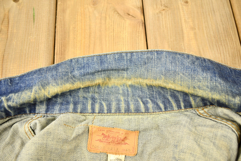 Vintage 1990s Levi's Red Tab Denim Jean Jacket