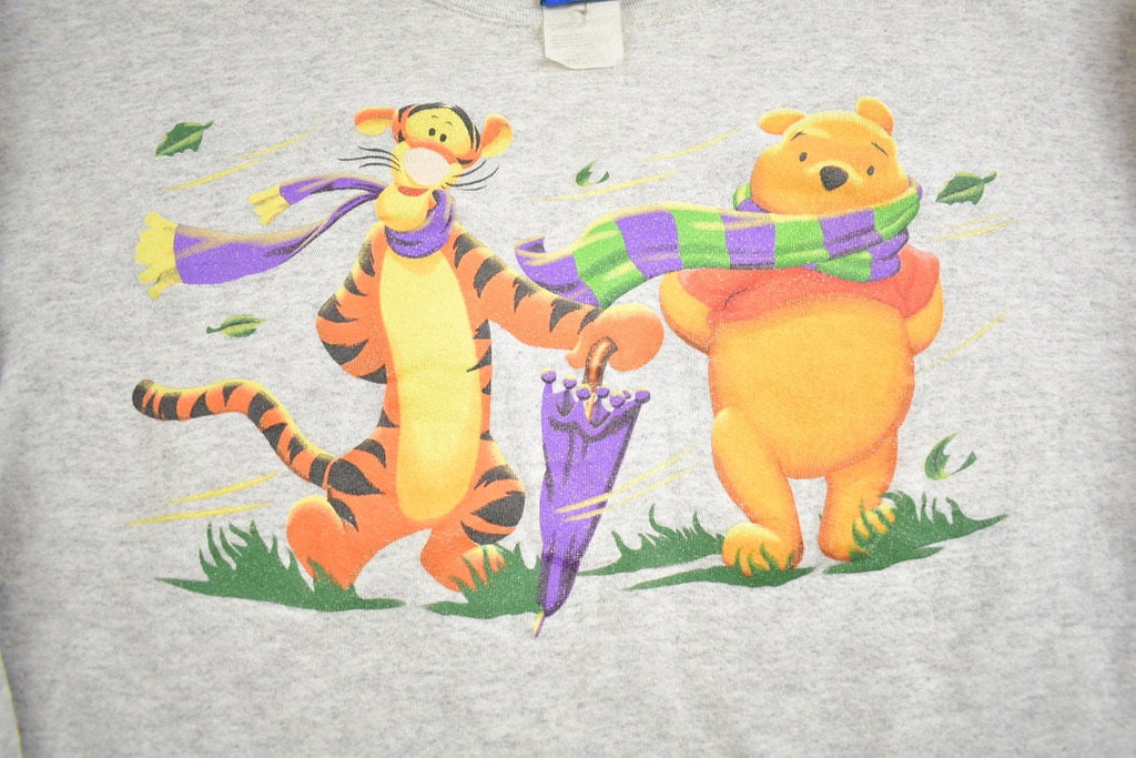 Vintage 1990s Winnie The Pooh Tigger Disney Crewneck Made In USA