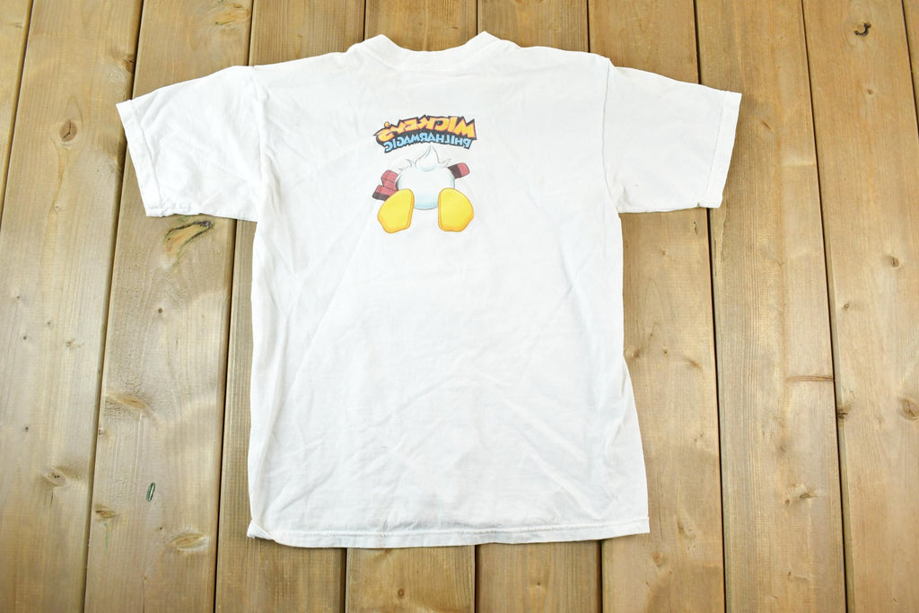 Vintage 1990s Walt Disney World Kid's Mickey's Philharmagic Disney Cartoon Promo T-Shirt Youth S